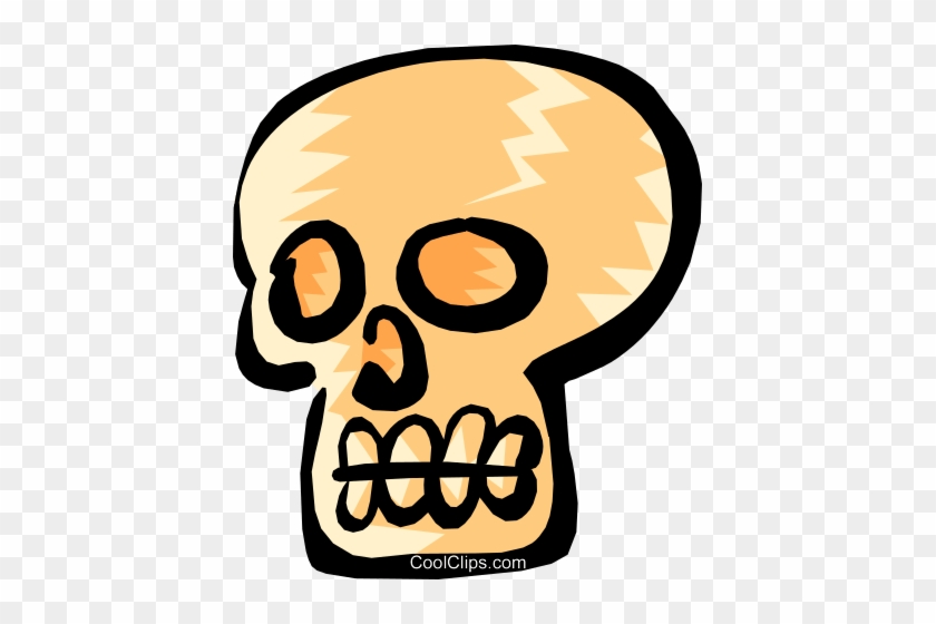 Skull Royalty Free Vector Clip Art Illustration - Skull Royalty Free Vector Clip Art Illustration #1474439