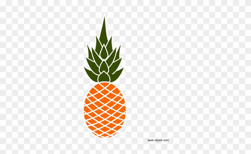 Orange Pineapple Free Clip Art Image - Orange Pineapple Free Clip Art Image #1477151