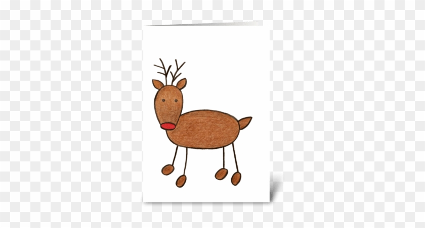 Rudolph Greeting Card - Rudolph Greeting Card #1477901