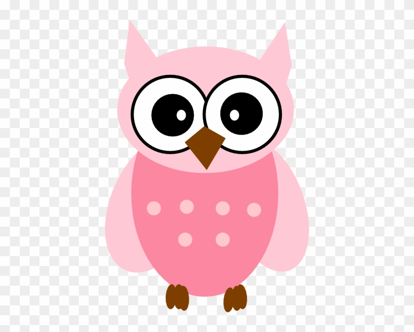 Pink Cartoon Owl #231418