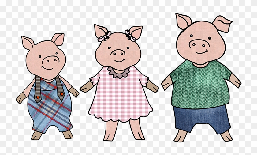 Three Pigs - Cartoon #231627