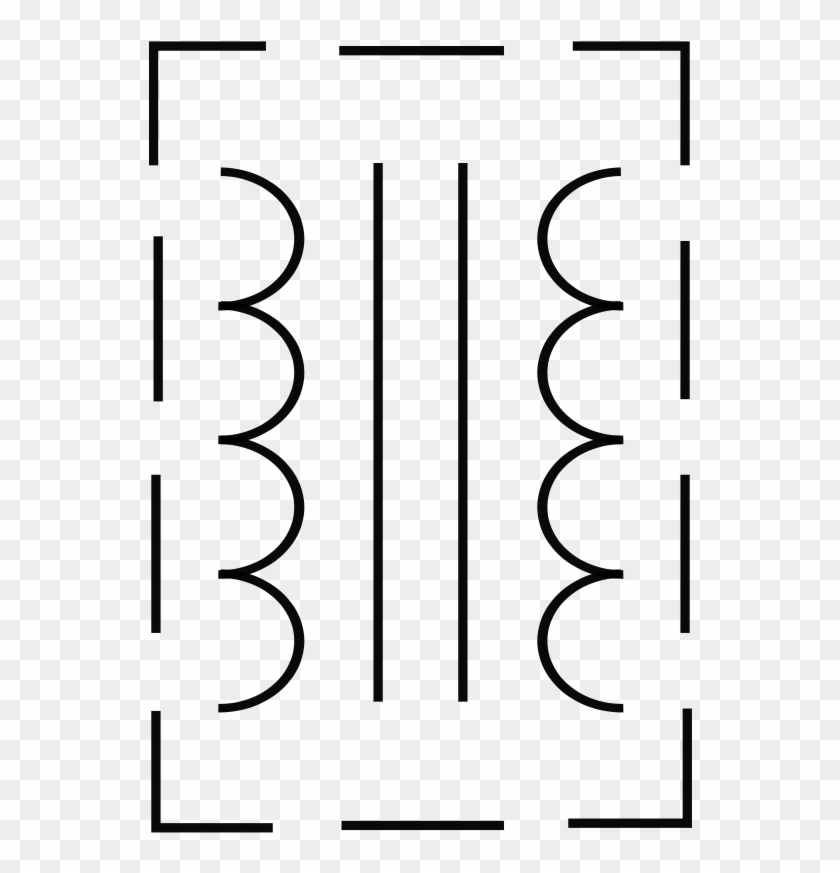 Rsa Iec Transformer Symbol-5 Clip Art - Rsa Iec Transformer Symbol-5 Clip Art #1483027