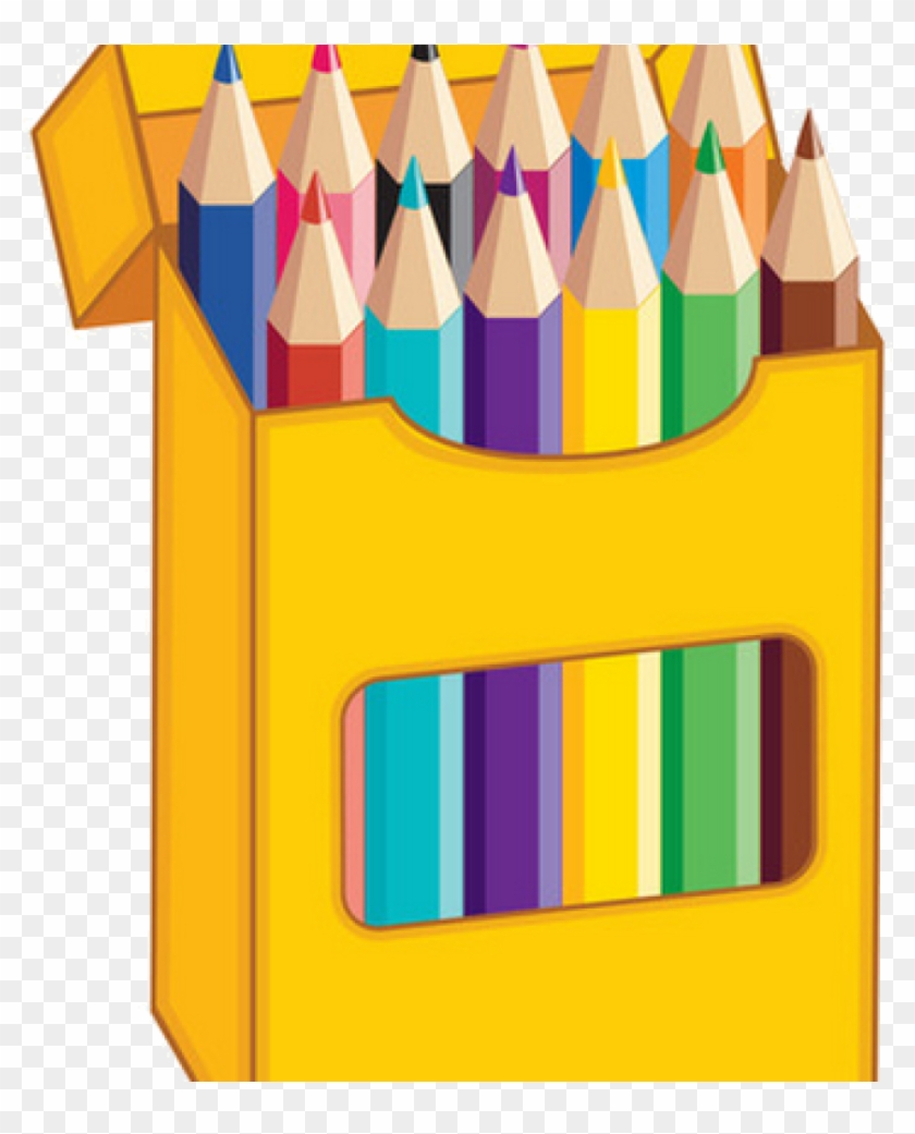 Цветные карандаши в карандашнице