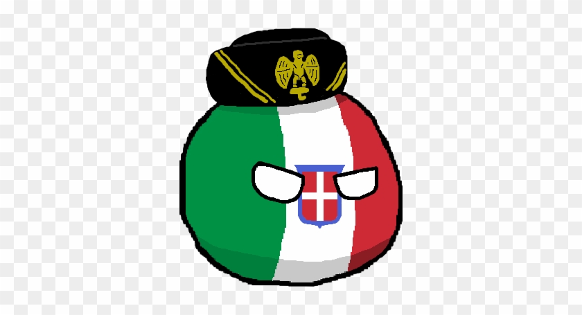 Italyball Countryballs Italy Kingdomofitalyball Axis - Italyball Countryballs Italy Kingdomofitalyball Axis #1489693