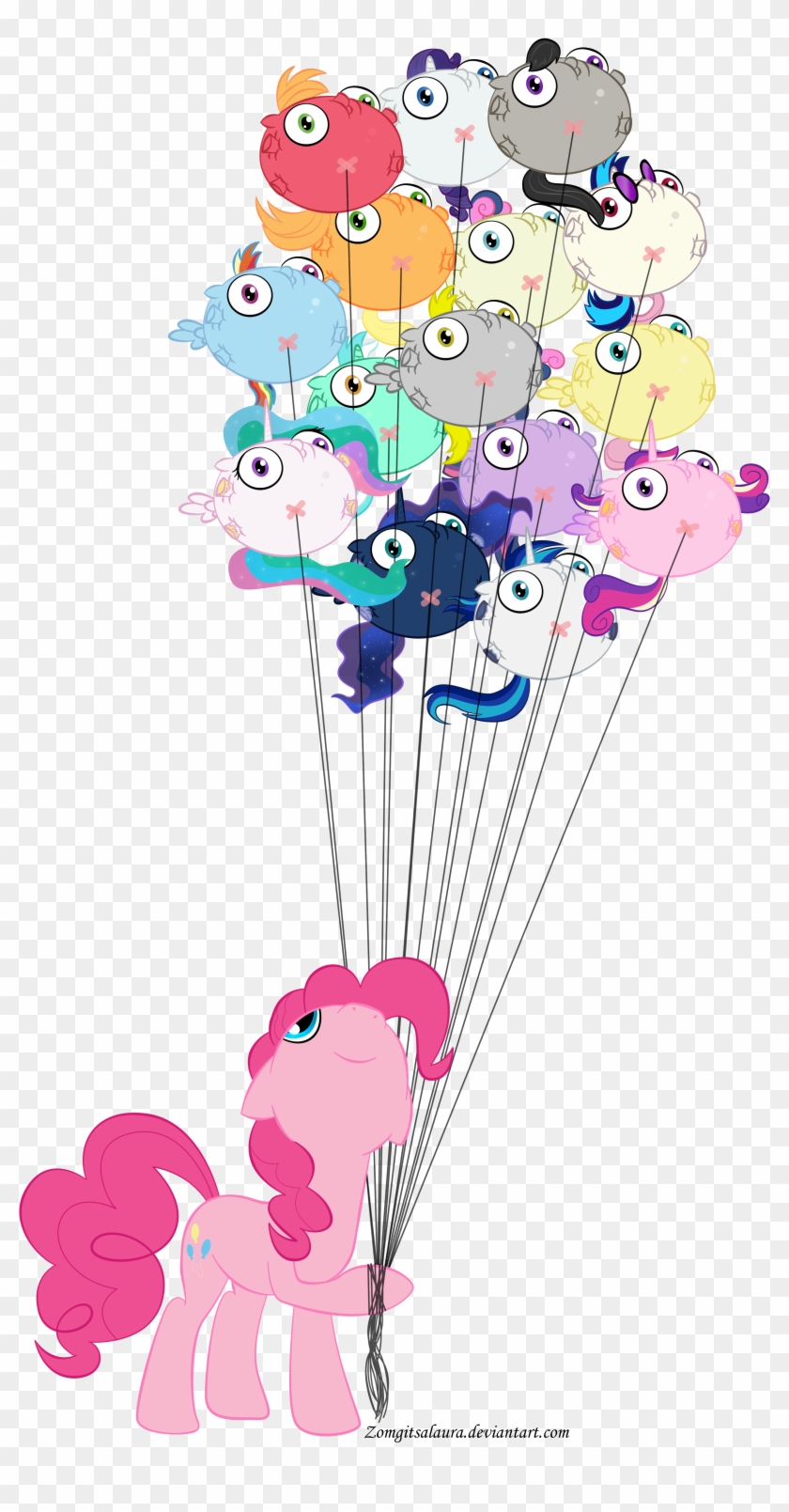 My Little Pony Clipart Balloon - My Little Pony Clipart Balloon #1492697