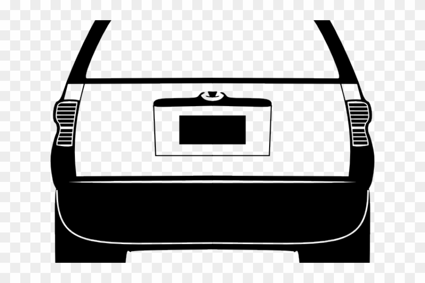 Rear Clipart Car Number Plate - Rear Clipart Car Number Plate #1493389