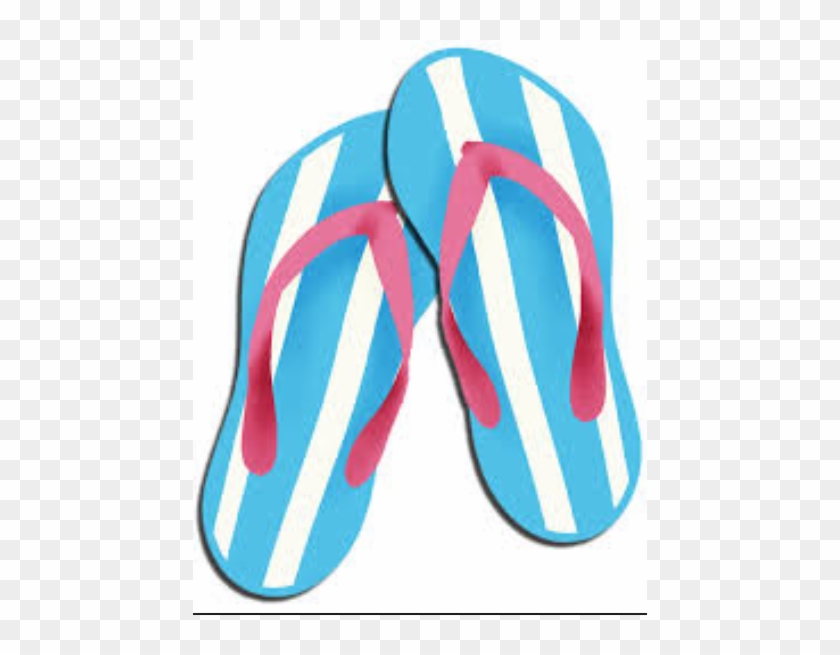 Flip Flops Clip Art - Flip Flops Clip Art #1498699