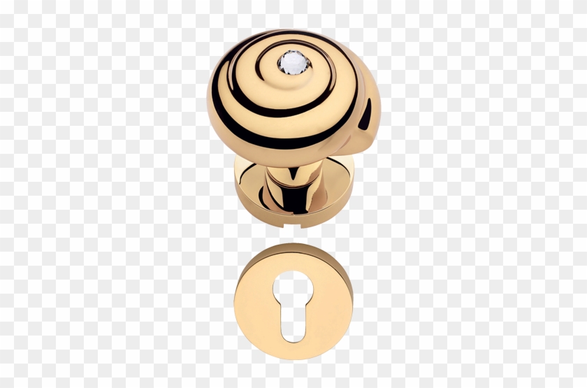 Designer Gold Plated Knob - Designer Gold Plated Knob #1499966