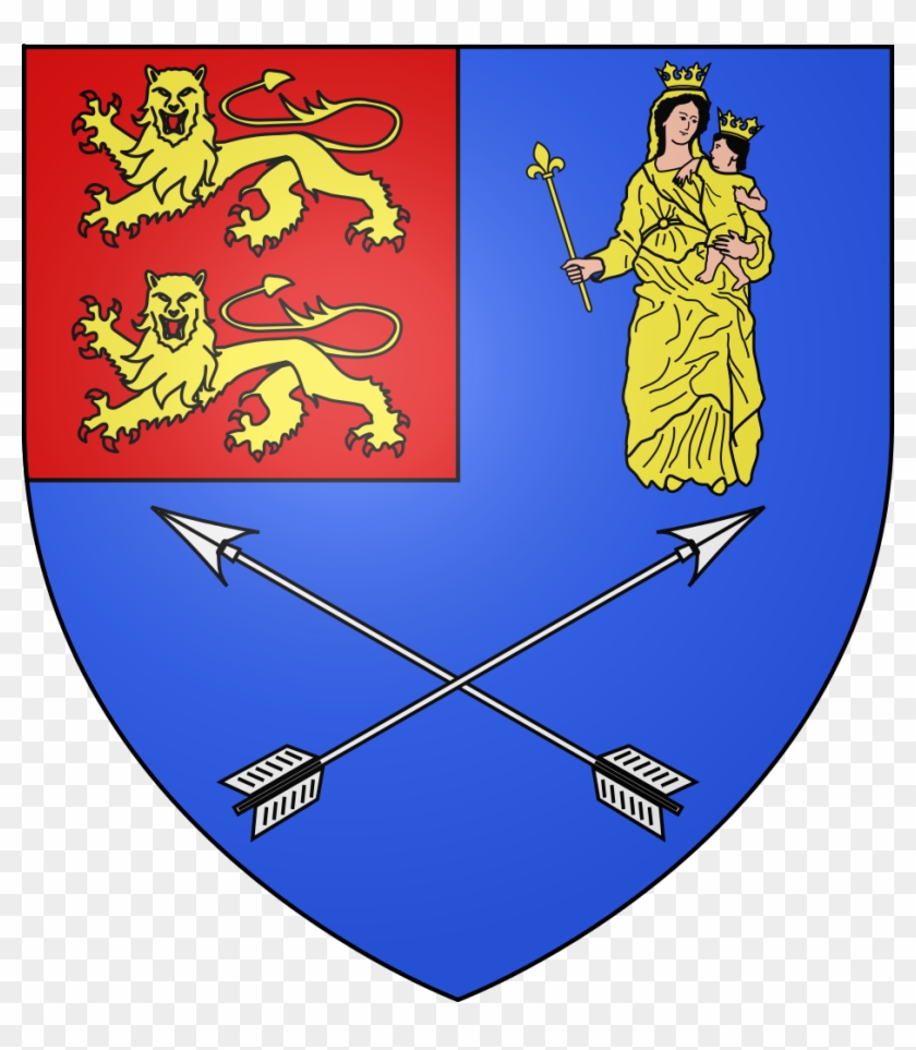 Blason Ville Fr Notre Dame De Cenilly - Blason Ville Fr Notre Dame De Cenilly #1500138