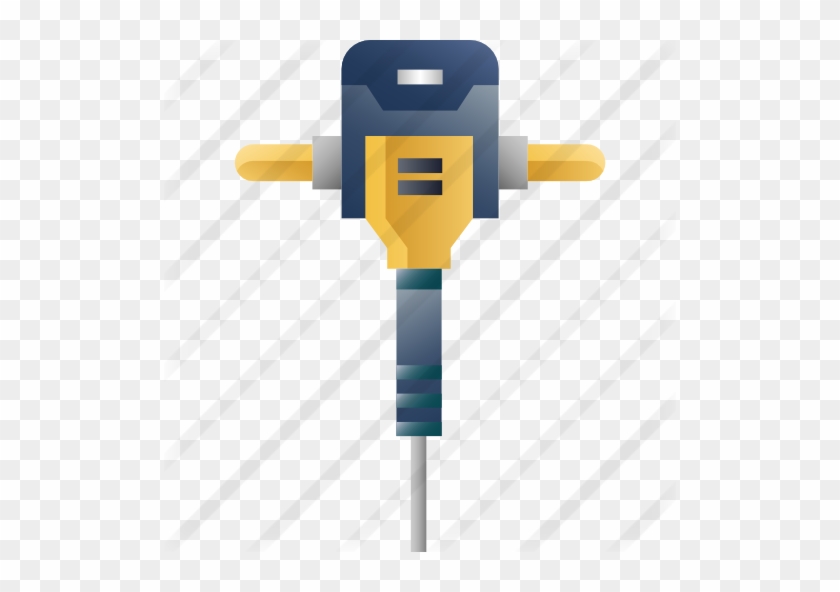 Jackhammer Free Icon - Jackhammer Free Icon #1502214