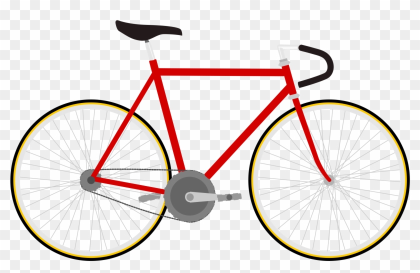 Fixie Clipart Bycicle - Fixie Clipart Bycicle #1502986