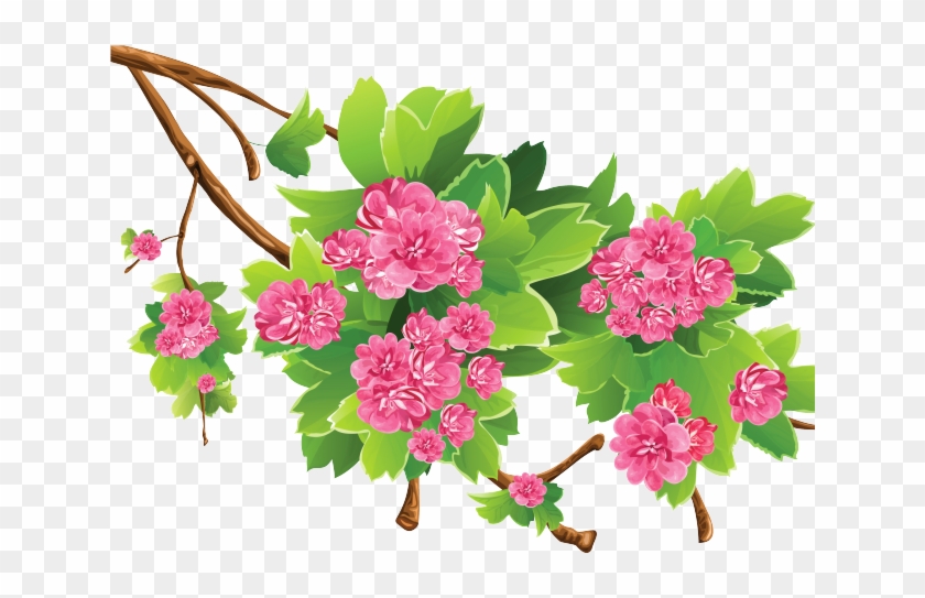 Floral Clipart Spring - Floral Clipart Spring #1504364