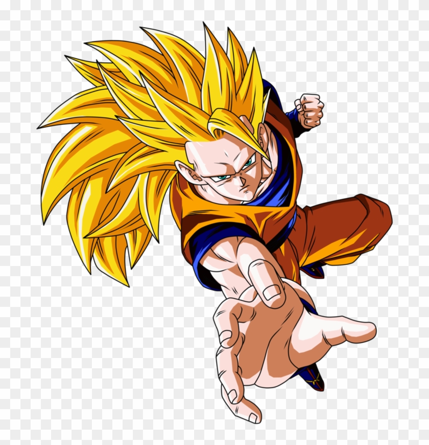 Goku Clipart Ssj3 - Goku Clipart Ssj3 - Free Transparent PNG Clipart ...