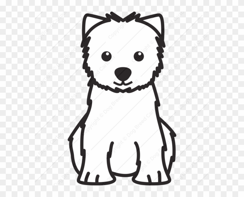 west highland terrier clipart