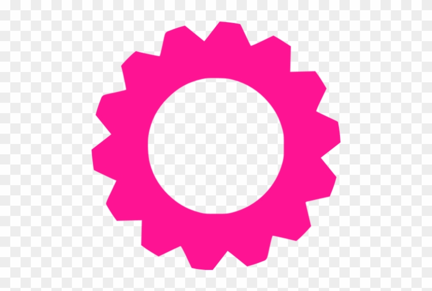 Deep Pink Gear Icon Free Icons Clipart - Deep Pink Gear Icon Free Icons ...