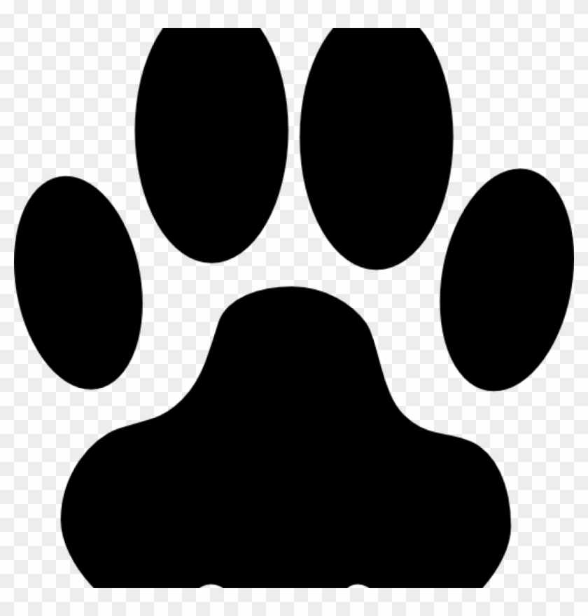 Dog Paw Clip Art Dog Paw Clip Art At Clker Vector Clip - รูป การ์ตูน ตีน แมว #235521