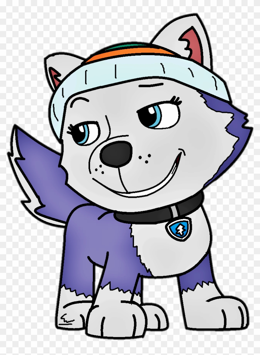 Everest Knightatnights Paw Patrol Drawing - Free Transparent PNG Clipart Download