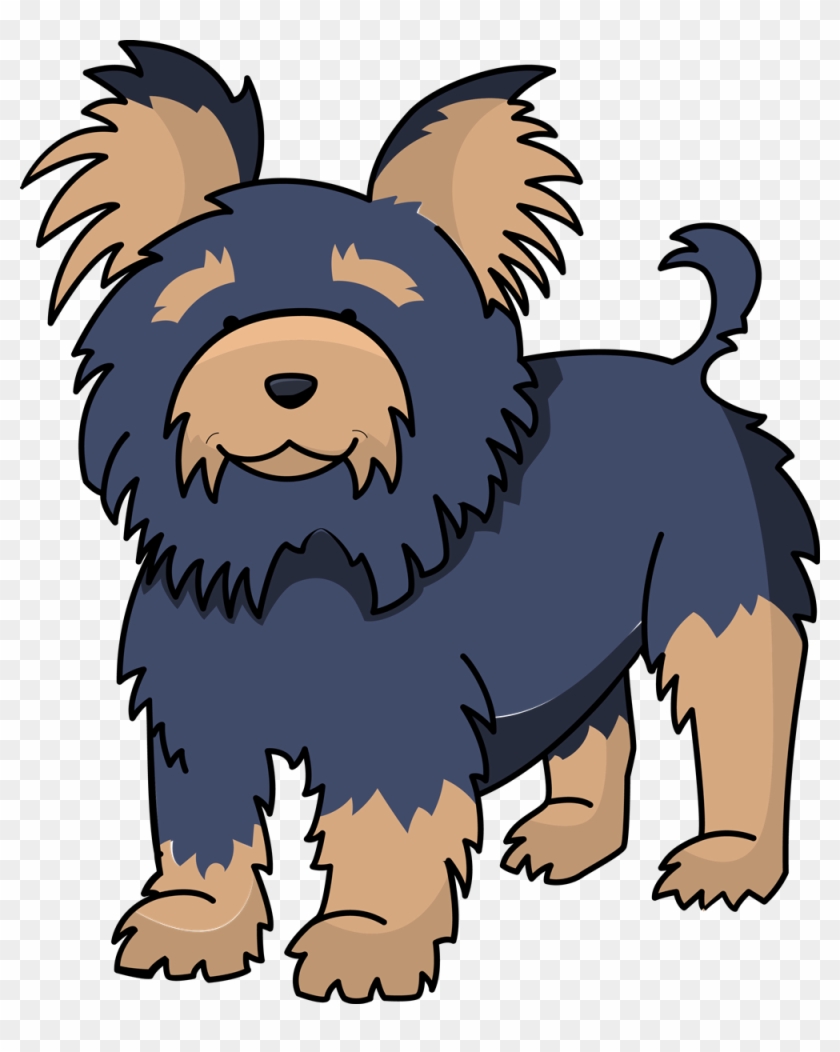 Free To Use Amp Public Domain Dog Clip Art - Yorkshire Terrier Cartoon Png #235906