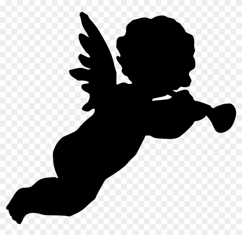 Cherub Silhouette Icons Png - Cherub Silhouette Icons Png #1509439