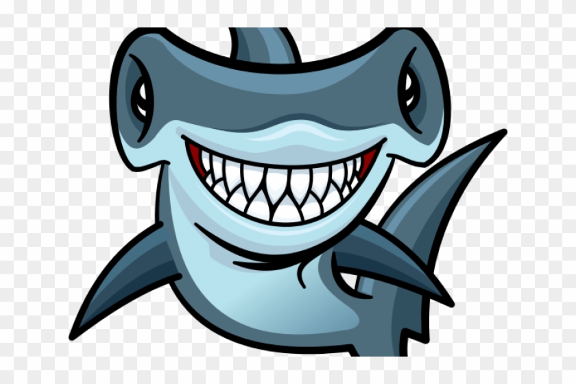 Hammerhead Shark Clipart Cartoon - Hammerhead Shark Clipart Cartoon #1512077