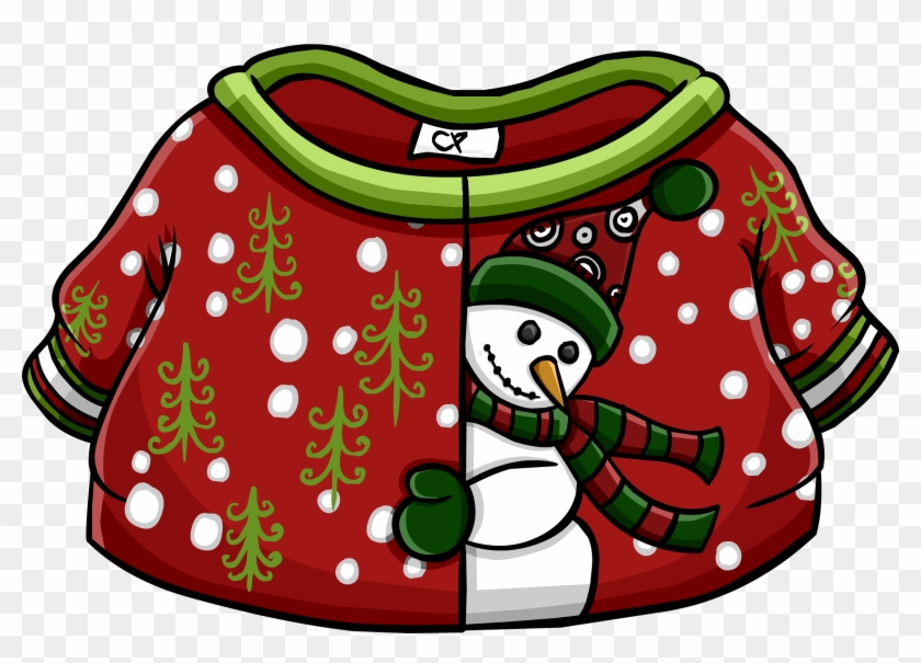 Clipart Snowman Sweater - Clipart Snowman Sweater - Full Size PNG ...