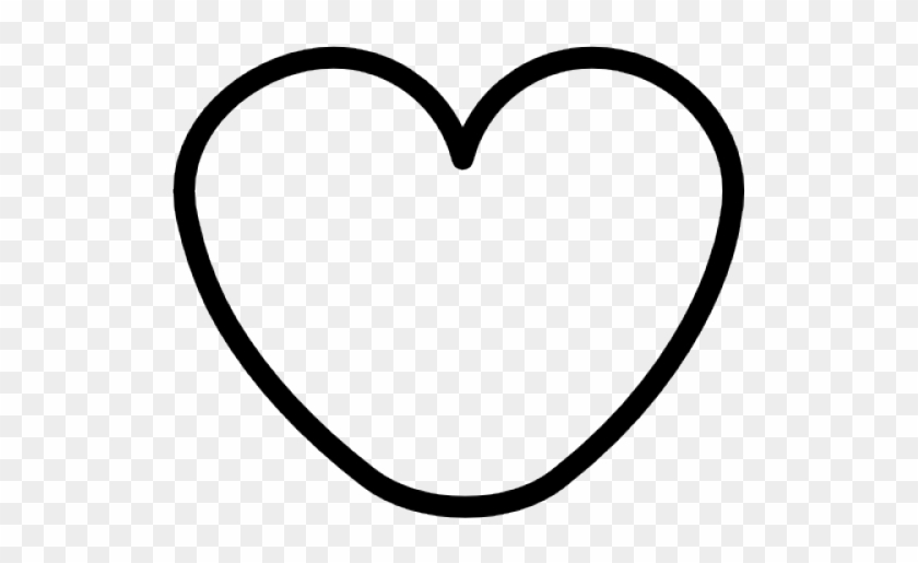 Heart Shaped Clipart Hollow Heart - Heart Shaped Clipart Hollow Heart #1515949