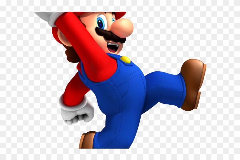 Mario Bros Clipart Jumping - Mario Bros Clipart Jumping #1519601