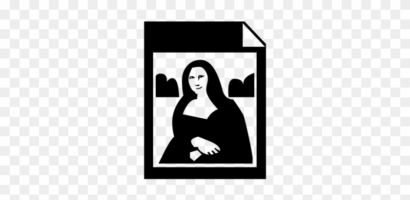 Mona Lisa Clip Art By Lizardkid123 - Mona Lisa Clip Art By Lizardkid123 #1524490