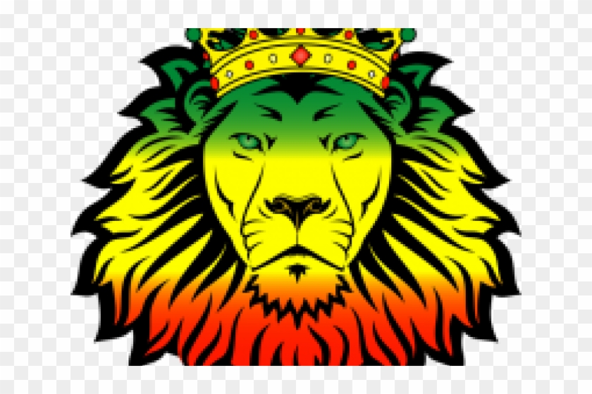 Lion Clipart Jamaican - Lion Clipart Jamaican #1528379