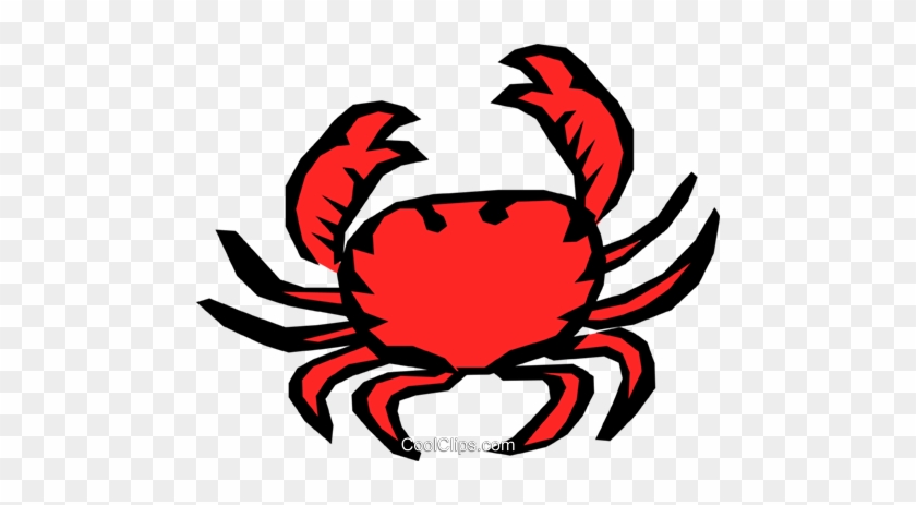 Crab Royalty Free Vector Clip Art Illustration - Crab Royalty Free Vector Clip Art Illustration #1529832