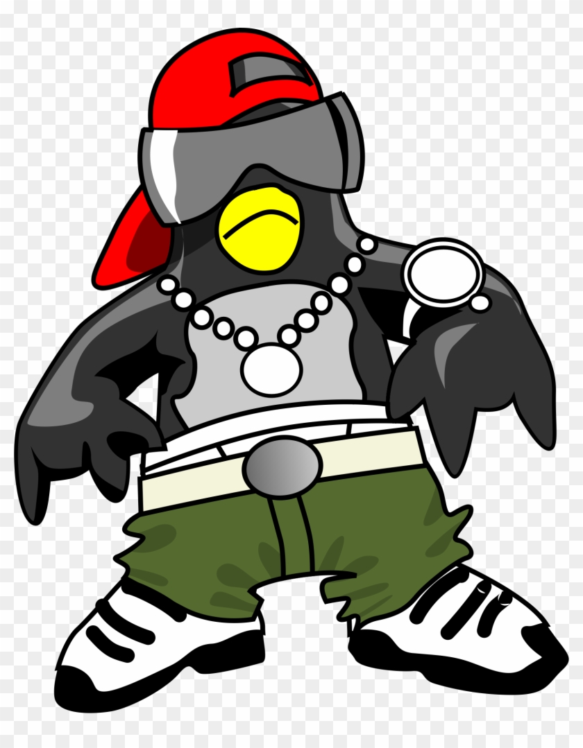 Big Image - Hip Hop Penguin #237580