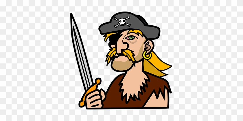 Human Man Mann Pirate Pirate Pirate Pirate - Pirate Clipart #238181