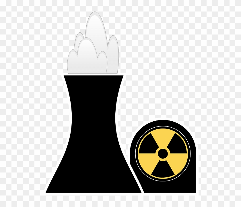 Nuclear Plant Black And Yellow Clip Art - Energia Nuclear Png - Full ...