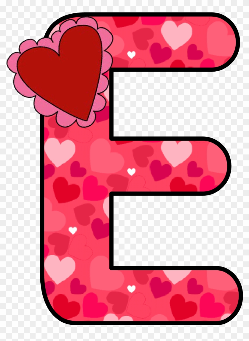 Ch B * * Alfabeto Corazon De Kid Sparkz - Alphabet Clipart Heart - Free ...