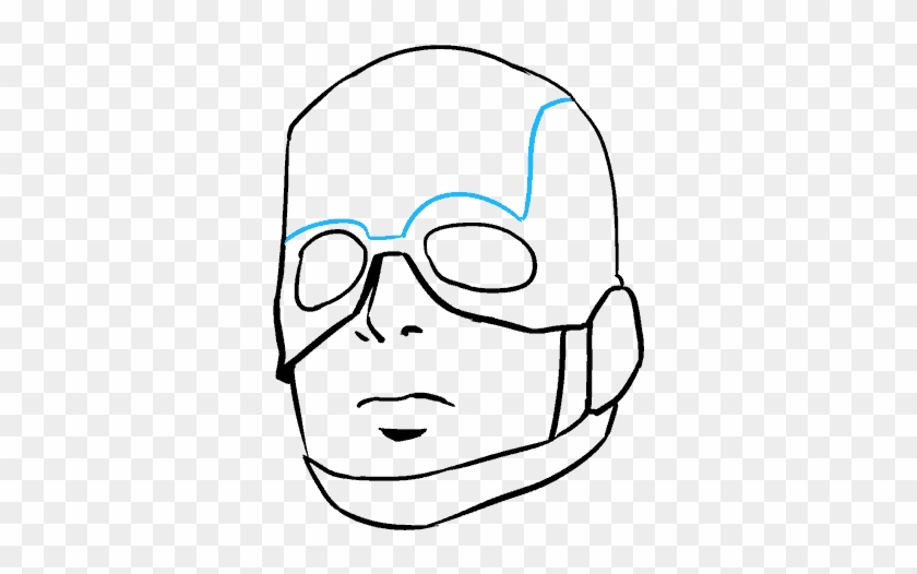 Drawing Marvel Outline - Drawing Marvel Outline - Free Transparent PNG ...