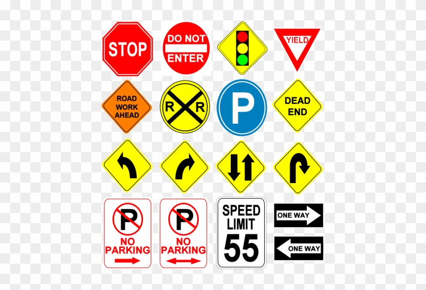 Road Signs - Road Signs - Free Transparent PNG Clipart Images Download