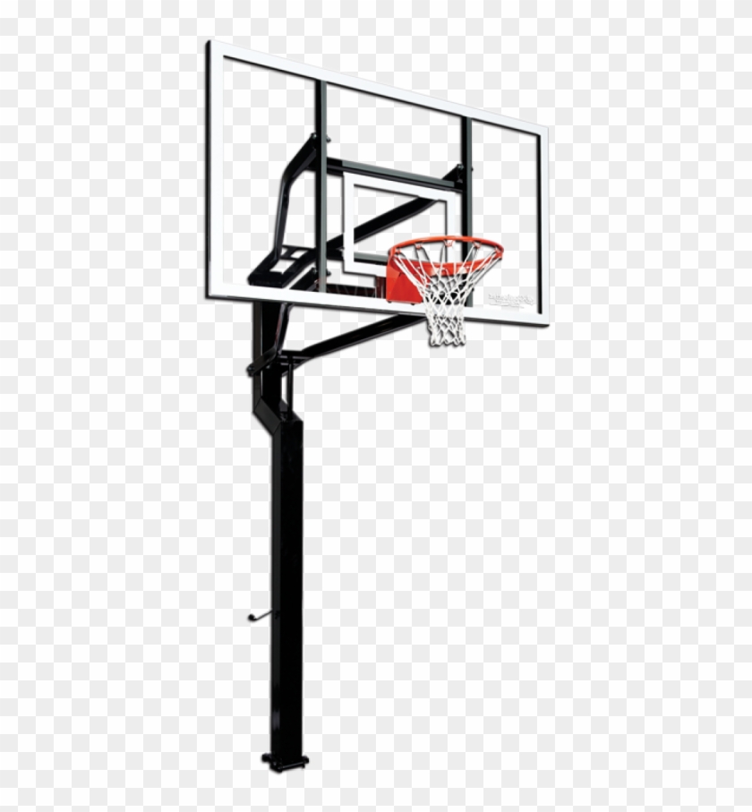 Basketball Goal Clipart Free Library From The Side - Basketball Goal Clipart Free Library From The Side #1532868