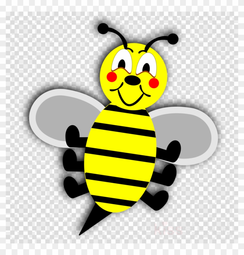 Bee Without Background Clipart Honey Bee Clip Art - Bee Without Background Clipart Honey Bee Clip Art #1534130