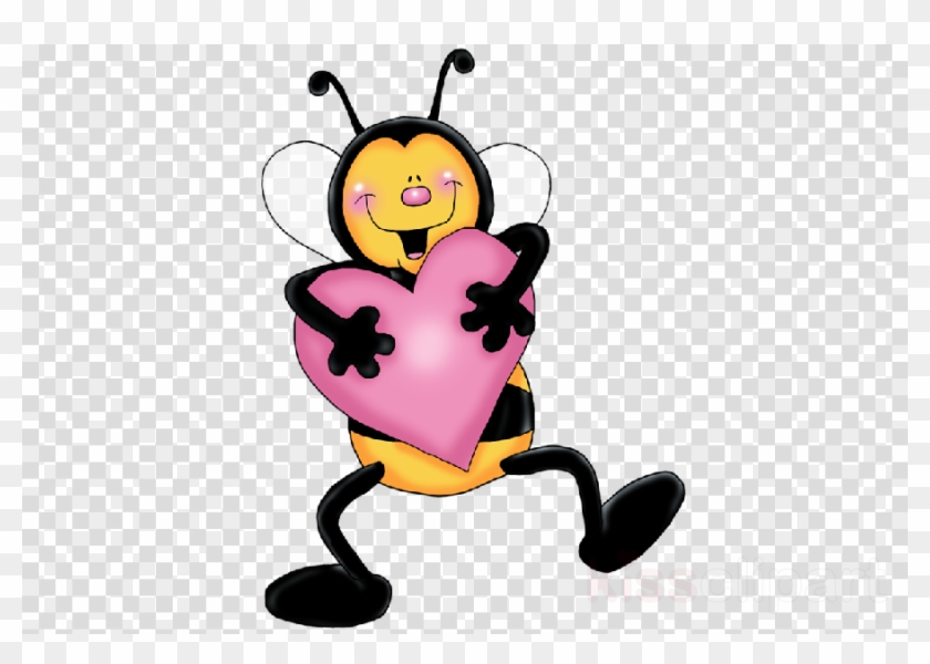 Cartoon Honey Bee Love Clipart Honey Bee Clip Art - Cartoon Honey Bee ...