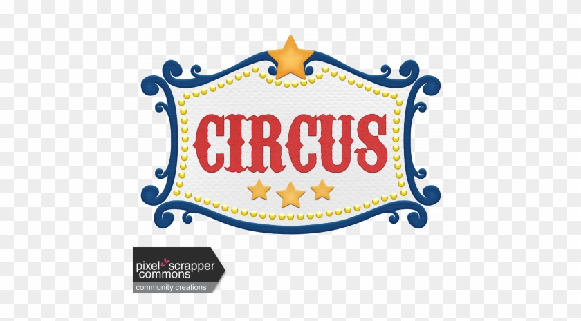 Label Clipart Circus - Label Clipart Circus #1537971