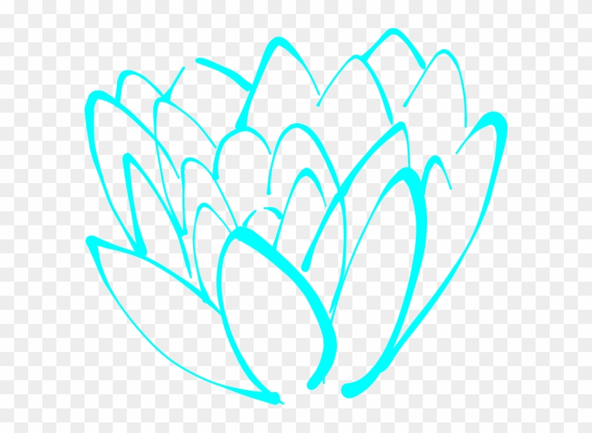 Blue Lotus Flower Clip Art At Clker - Blue Lotus Flower Clip Art At Clker #1538709