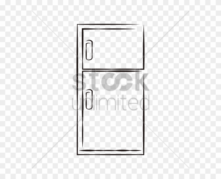 Refrigerator Clipart Rectangle Object - Refrigerator Clipart Rectangle Object #1539616