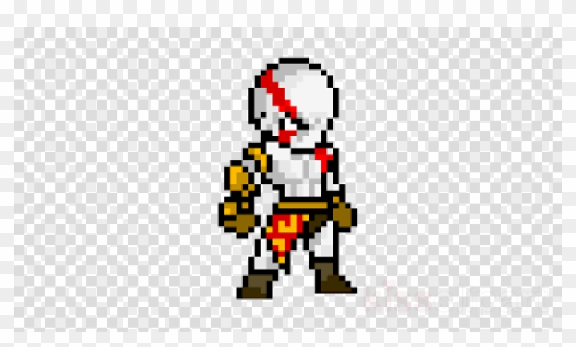 Minecraft Pixel Art Kratos Clipart Minecraft Pixel - Minecraft Pixel Art Kratos Clipart Minecraft Pixel #1539980