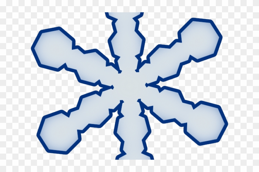 Snowflake Clipart Royal Blue - Snowflake Clipart Royal Blue #1540799