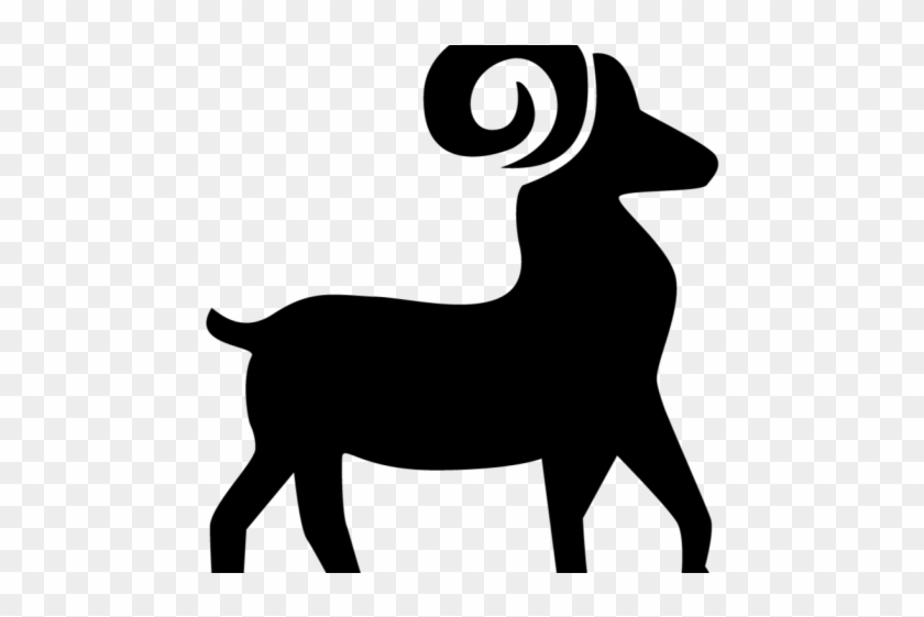 Shadow Clipart Goat - Shadow Clipart Goat #1540876