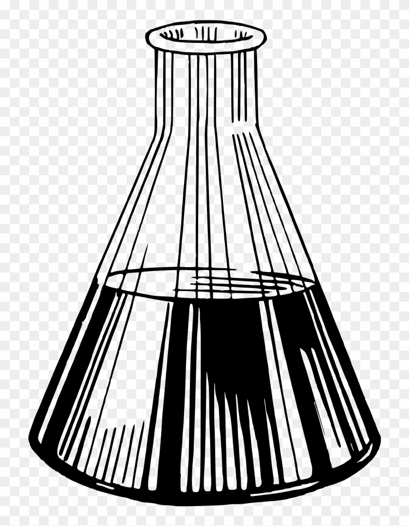 Flask Drawing Clip Art - Flask Drawing Clip Art #1541192