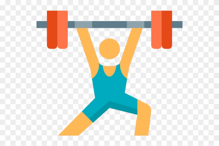 Olympic Games Clipart Weight Lifting - Olympic Games Clipart Weight Lifting #1544215