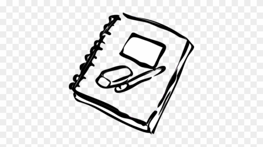 Writing Journal Clipart Black And White & Clip Art - Writing Journal