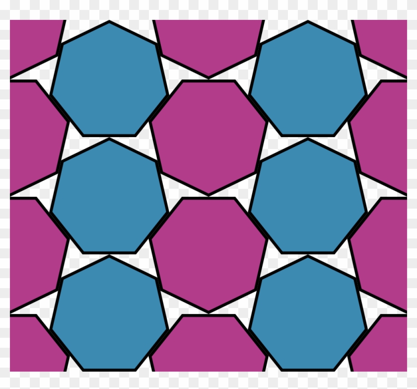 Densest Packing Of Regular Heptagons - Densest Packing Of Regular Heptagons #1547340