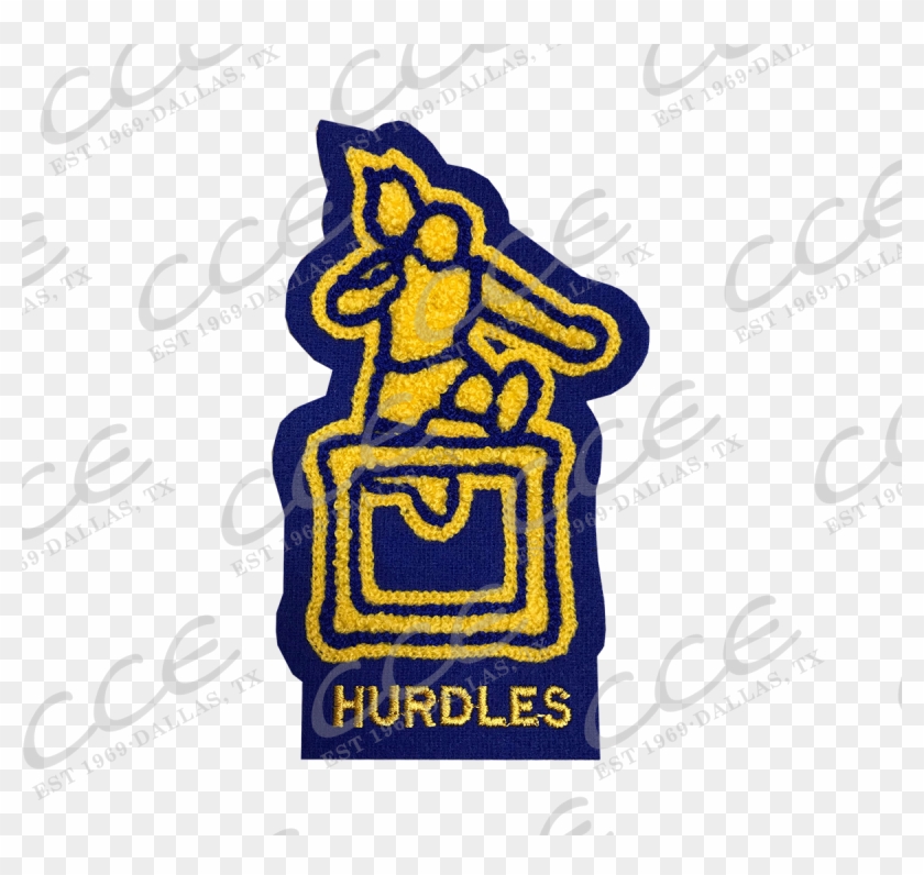 Female Hurdler Sleeve Patch - Female Hurdler Sleeve Patch #1548401